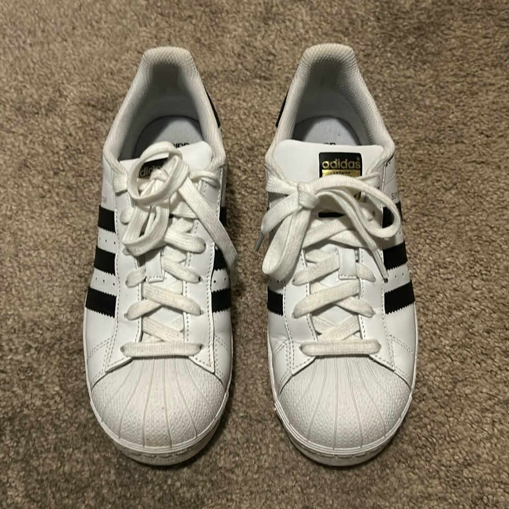 Kids, size 6, Addidas Ortholite Classic tie up shoes
